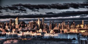 Mid-town Manhattan seen from Queens